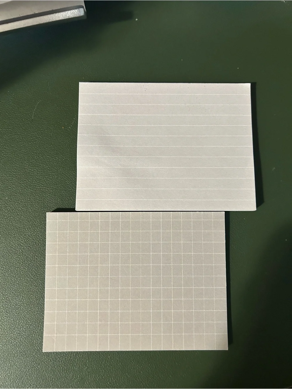 Cloth + paper grid + lined aesthetic minimalist sticky notes
